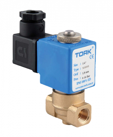 Клапан соленоидный ADL S101005170N 230/50AC (T-GP 105) 2/2 НЗ BSP 1" 17 мм 0.5-16 бар -10...+80С